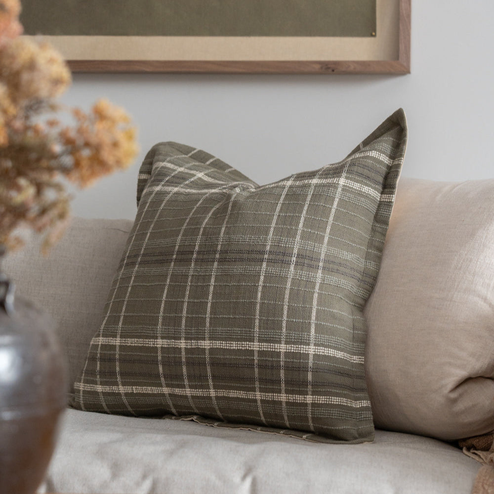 Amber Lewis x Loloi Avalon Olive Pillow 3 - PILLOWS - essentials - cool Loloi