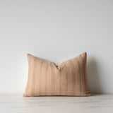 Taupe Woven Pillow Cover