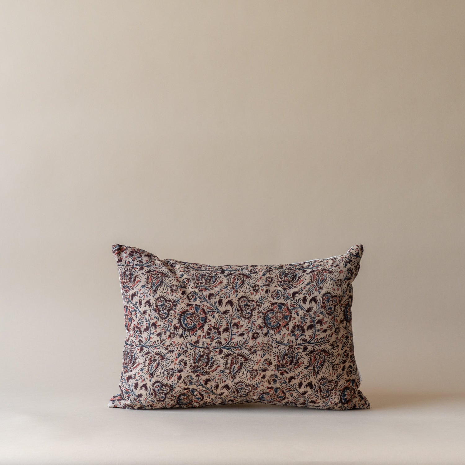 Layla Floral Pillow Cover 2 - PILLOWS - block print - warm Rug & Weave Pillows