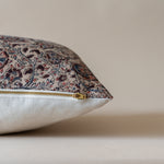 Layla Floral Pillow Cover 2 - PILLOWS - block print - warm Rug & Weave Pillows