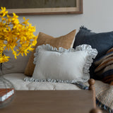 Addison Ruffle Pillow Cover