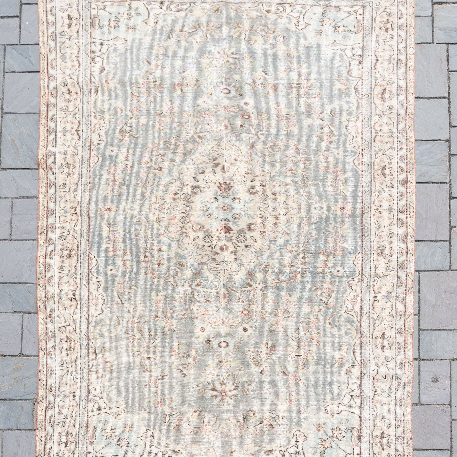 9'2" x 6'2" Vintage Turkish Rug - Rug & Weave