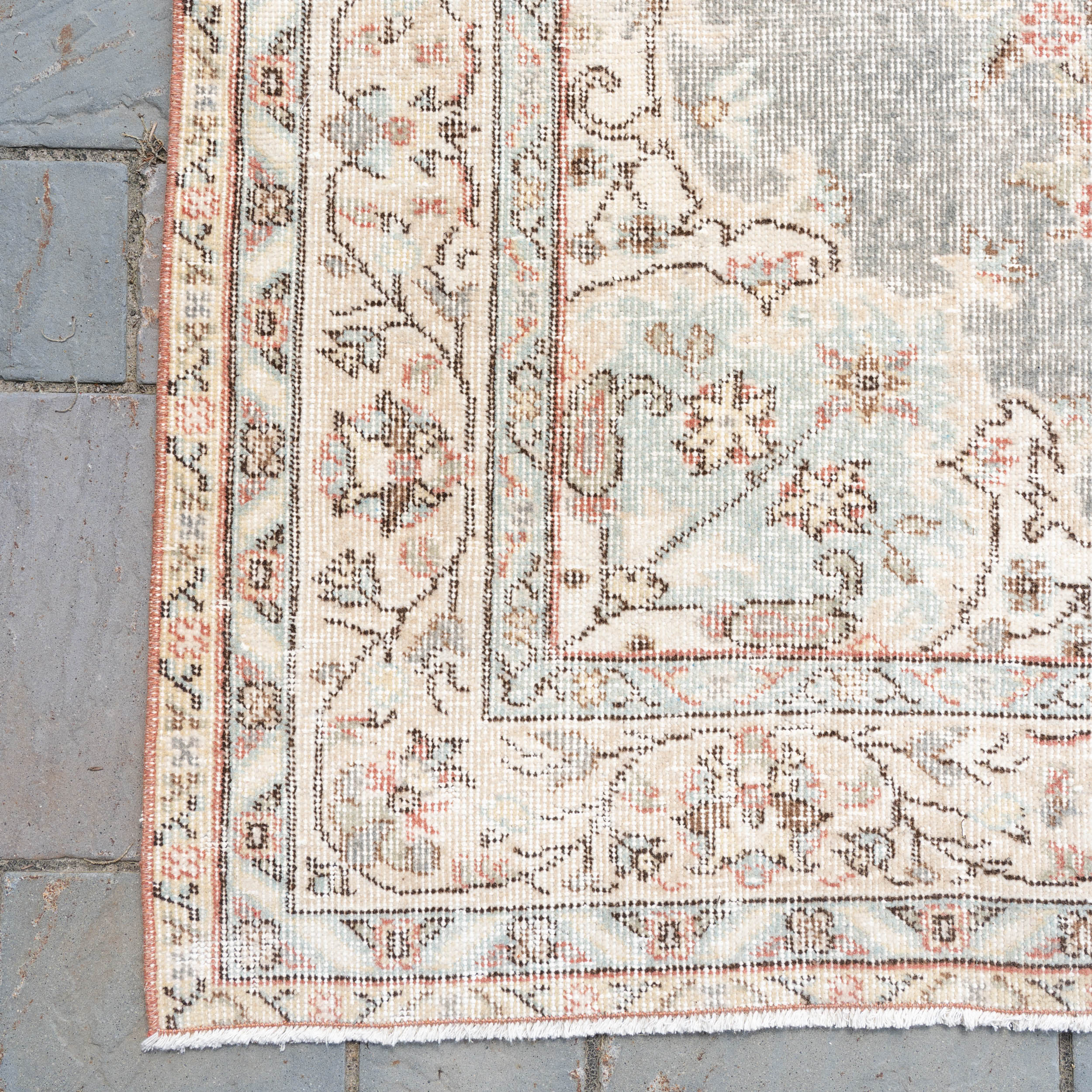 9'2" x 6'2" Vintage Turkish Rug - Rug & Weave