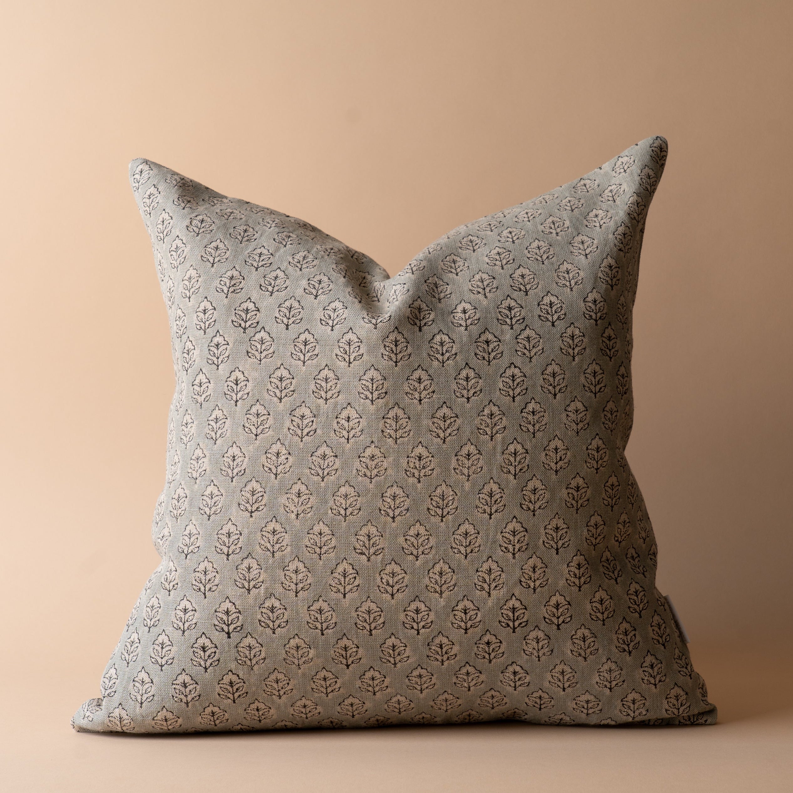 Mila Block Print Pillow Cover 3 - PILLOWS - Block print - cool ORNA HOUSE