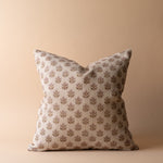 Sadie Block Print Pillow Cover 1 - PILLOWS - Block print - neutral ORNA HOUSE