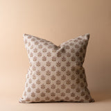 Sadie Block Print Pillow Cover 1 - PILLOWS - Block print - neutral ORNA HOUSE