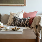 Rosewood Linen Pillow Cover 2 - PILLOWS - Linen - warm Rug & Weave Pillows