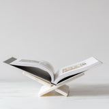 Rug & Weave - White Marble Book Stand