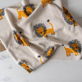 Rug & Weave - Lions Baby Blanket