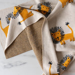 Rug & Weave - Lions Baby Blanket