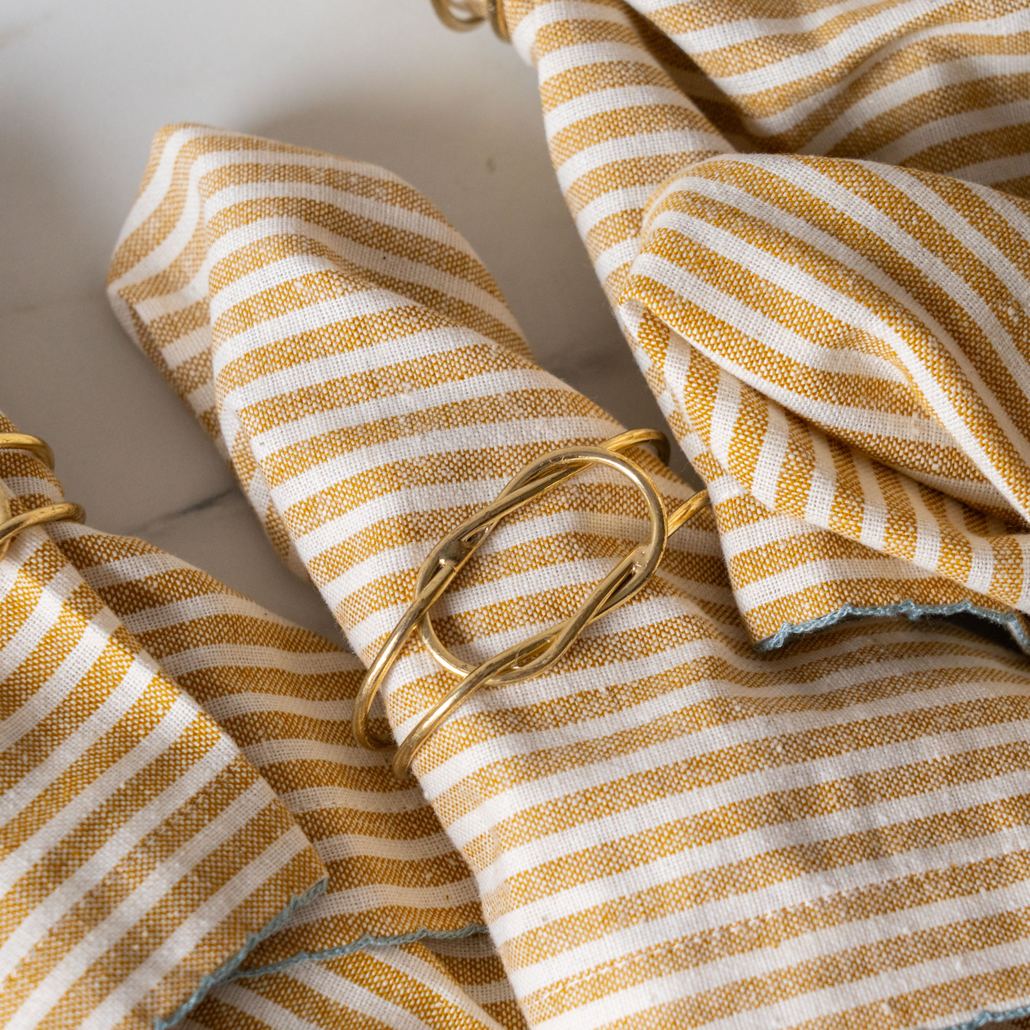 Twisted Knot Napkin Ring napkin ring Creative Co-op (DYA)
