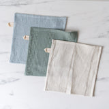 Rug & Weave - Blue Waffle Weave Dish Cloth Set