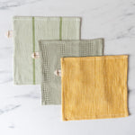 Rug & Weave - Green Waffle Weave Dish Cloth Set