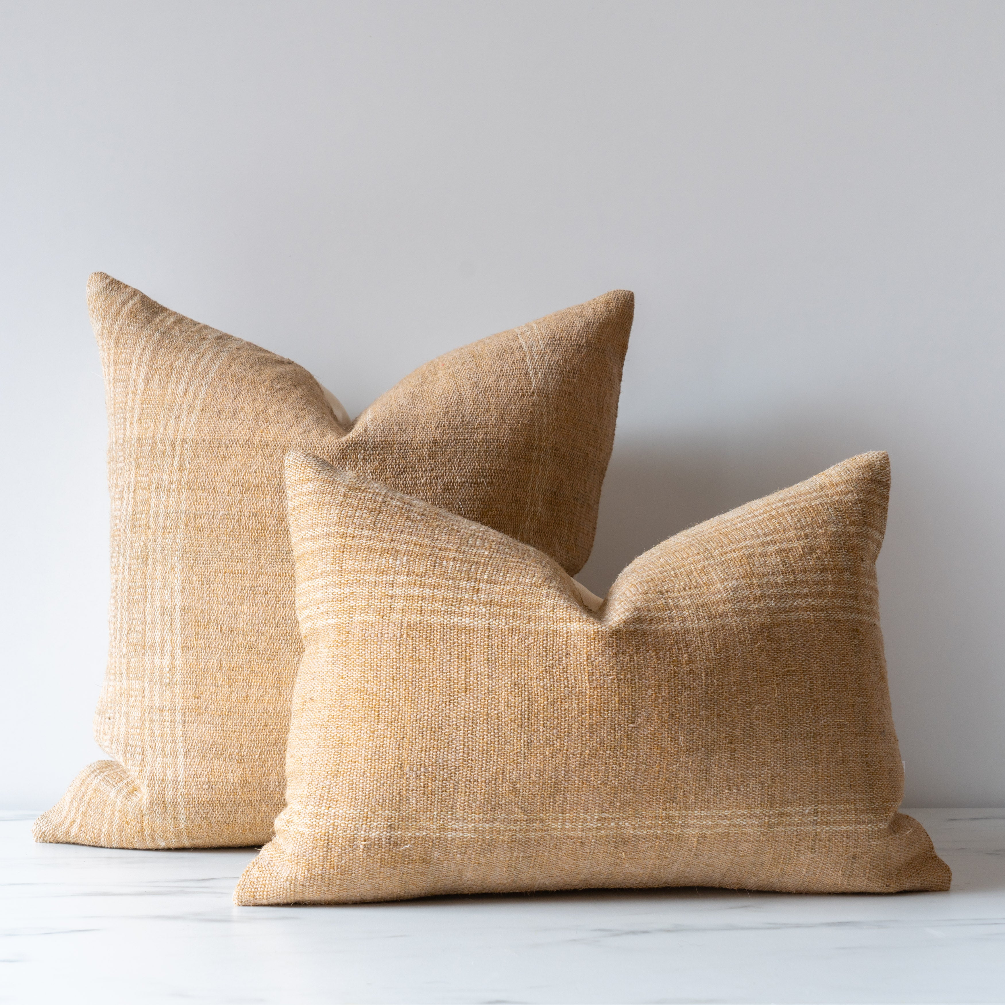 Fawn Bhujodi Pillow Cover 1 - PILLOWS - Bhujodi - neutral Rug & Weave Pillows