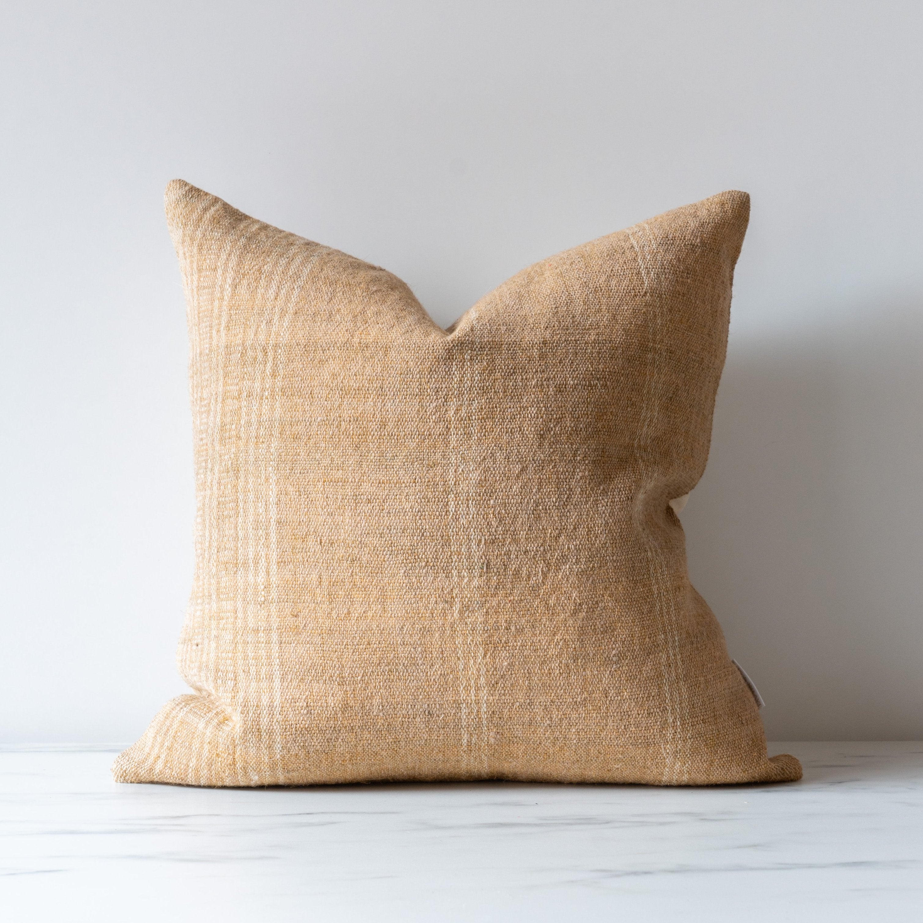Fawn Bhujodi Pillow Cover 1 - PILLOWS - Bhujodi - neutral Rug & Weave Pillows