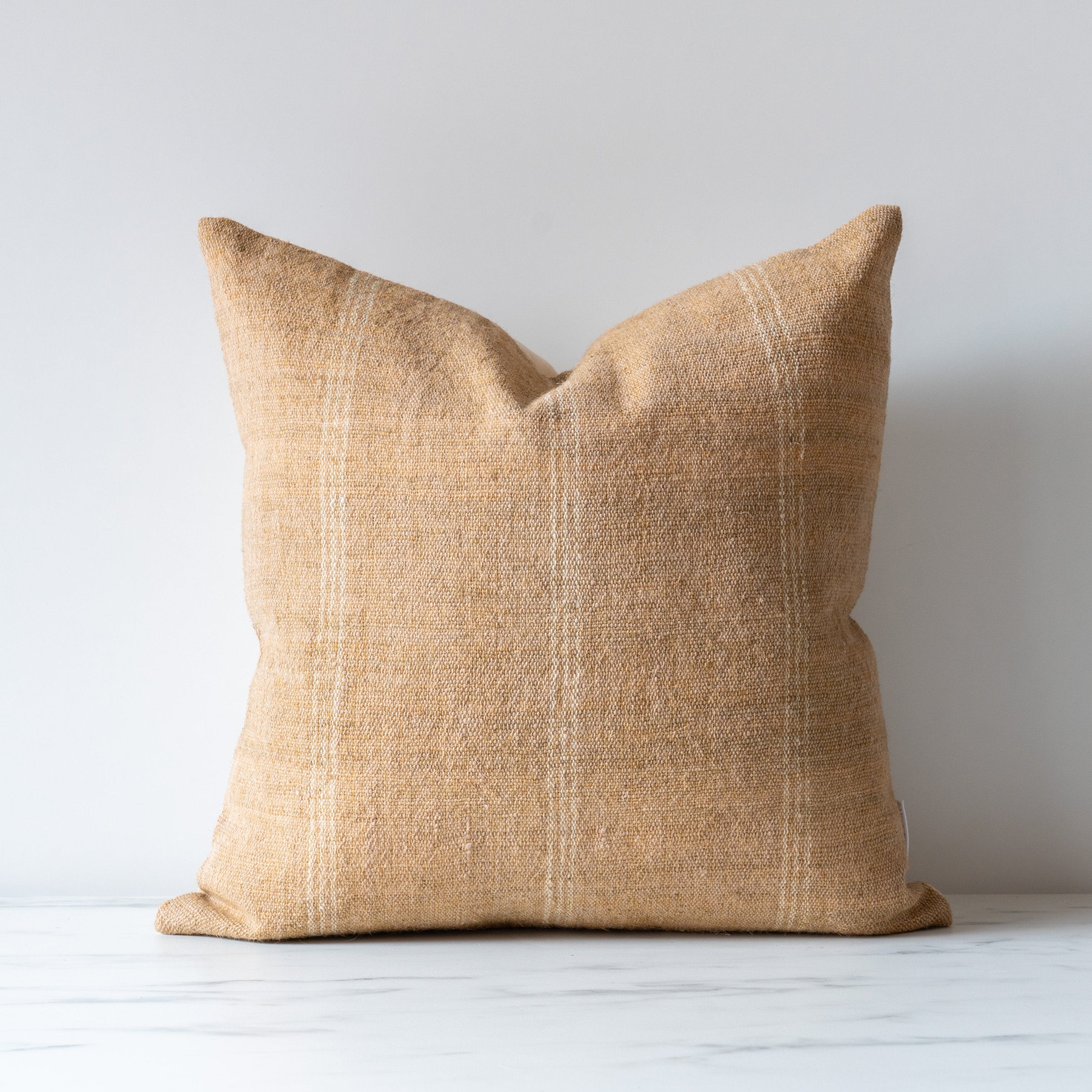 Fawn Bhujodi Pillow Cover 1 - PILLOWS - Bhujodi - neutral Rug & Weave Pillows