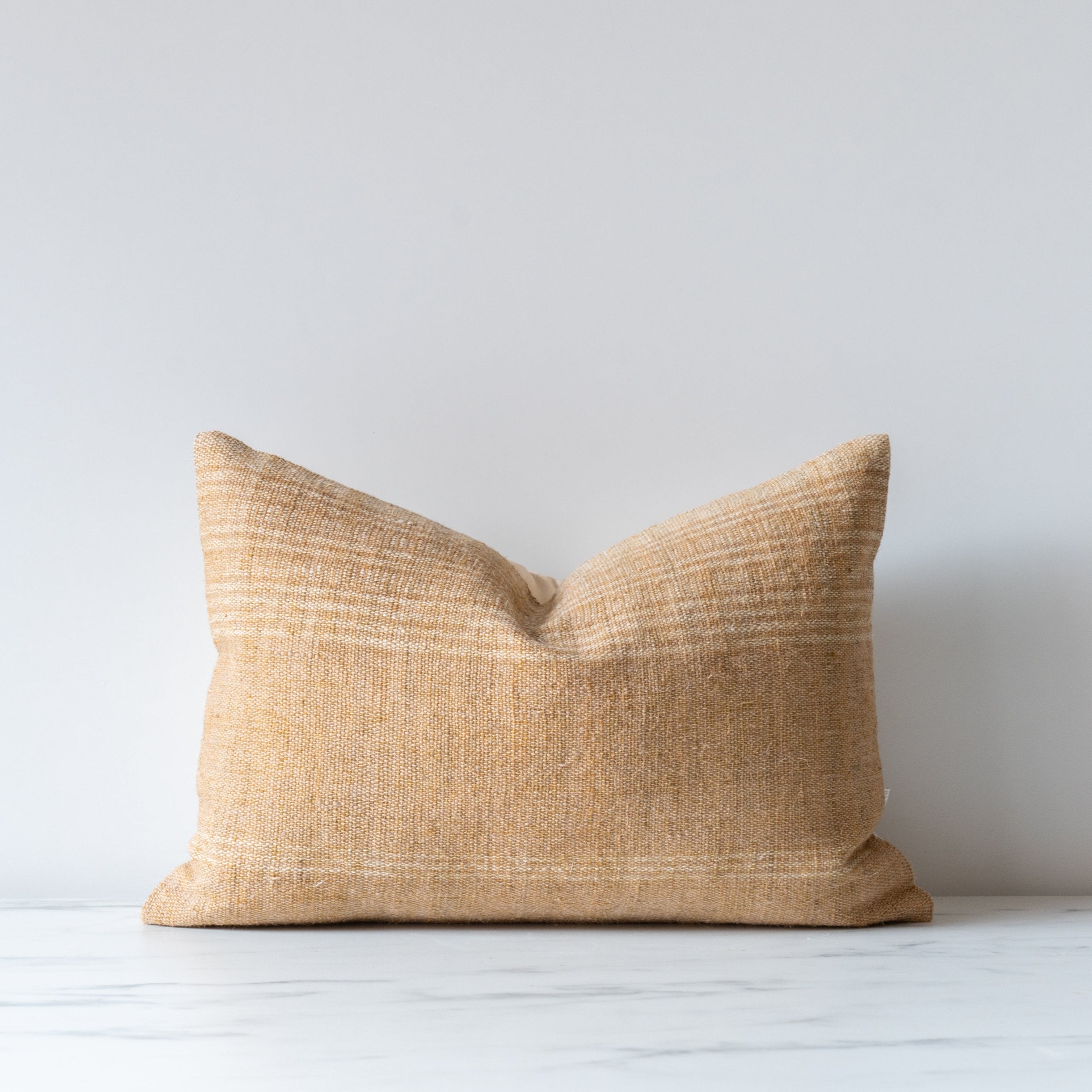 Fawn Bhujodi Pillow Cover 1 - PILLOWS - Bhujodi - neutral Rug & Weave Pillows