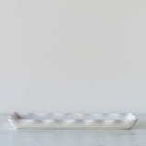 Stoneware Tray with Ruffled Edge tray David Shaw