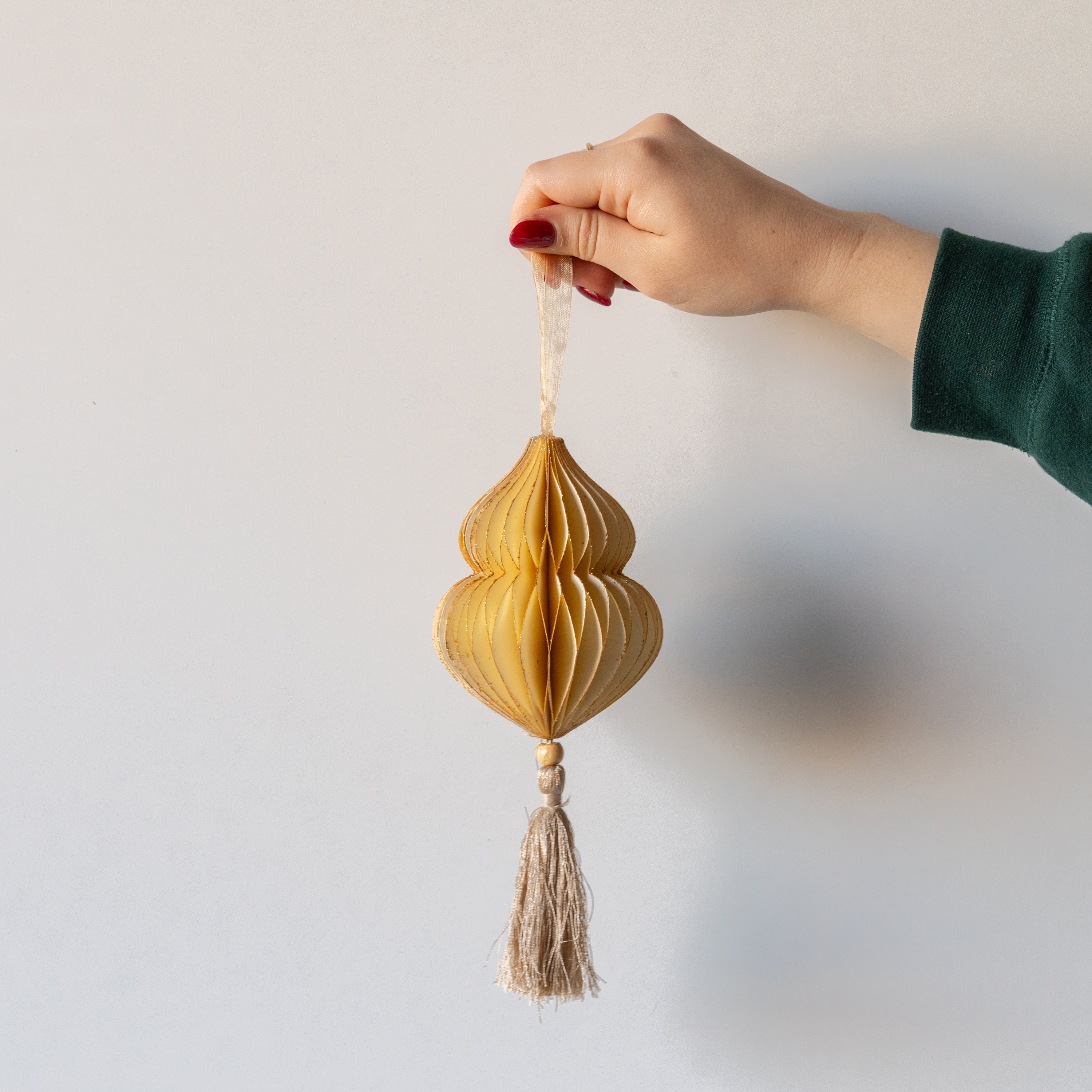 Paper Tassel Ornament CHRISTMAS 2024 Karma (Faire)