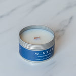 Travel Winter Candle by Brightfield candle Brightfield