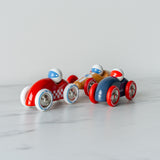 Red Rally Car
