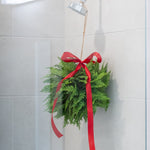 Faux Sequoia Cypress Traditional Kissing Ball CHRISTMAS 2024 Tri W Imports