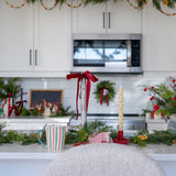 Stripe Stoneware Mug CHRISTMAS 2025 Creative Co-op (DYA)