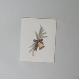 Holiday Bell Vintage Art Print