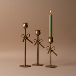 Forged Iron Bow Candle Holder candle holder Creative Co-op (DYA)
