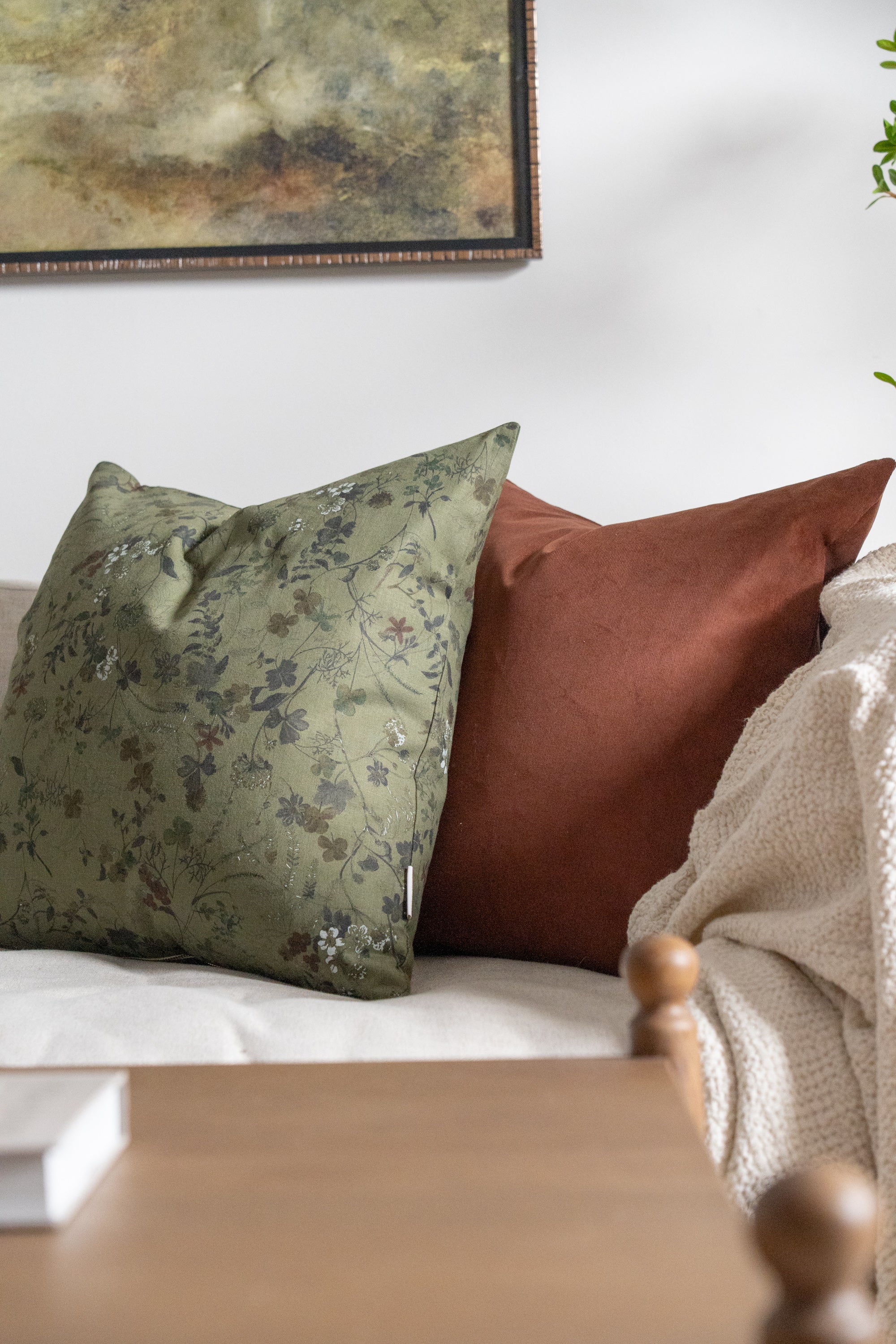 Nutmeg Pillow Cover 1 - PILLOWS - essentials - neutral Rug & Weave Pillows
