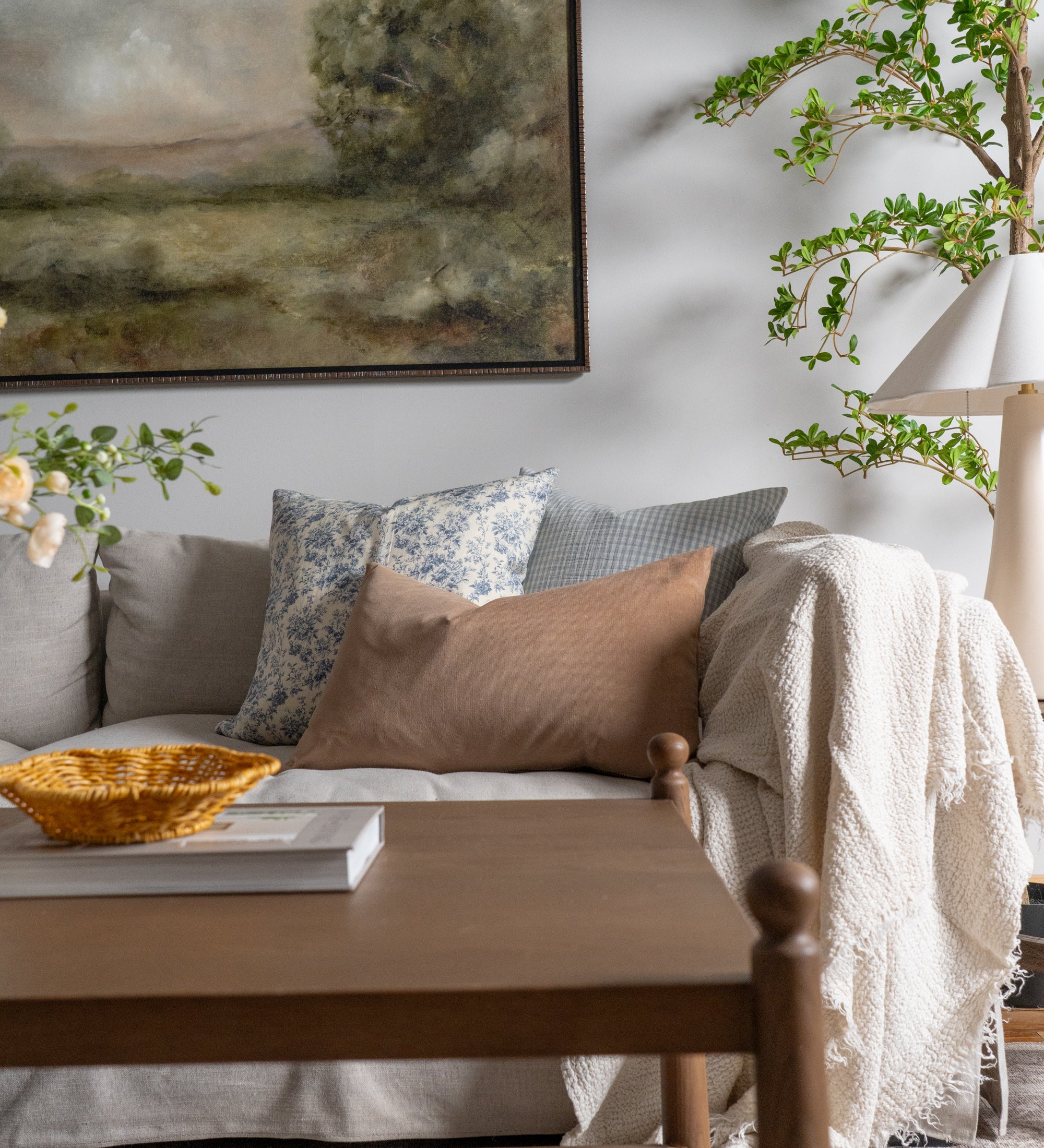 Fawn Pillow Cover 1 - PILLOWS - essentials - neutral Rug & Weave Pillows