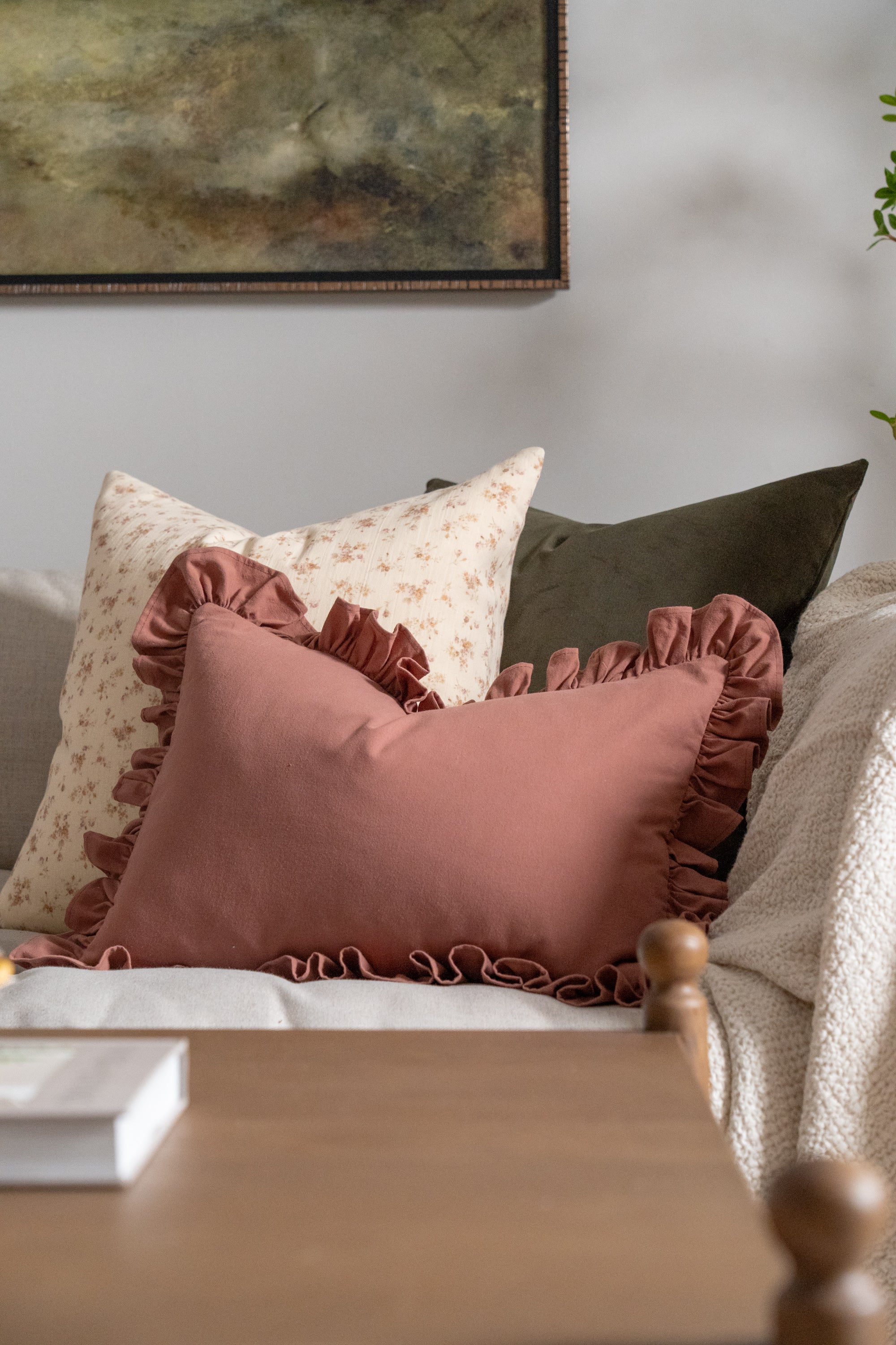 Camille Pillow Cover 1 - PILLOWS - essentials - neutral Rug & Weave Pillows
