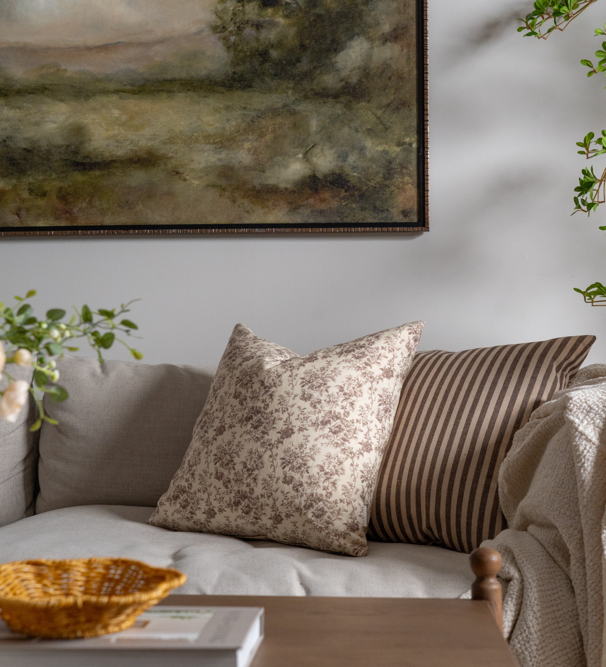 Hudson Pillow Cover 1 - PILLOWS - essentials - neutral Rug & Weave Pillows