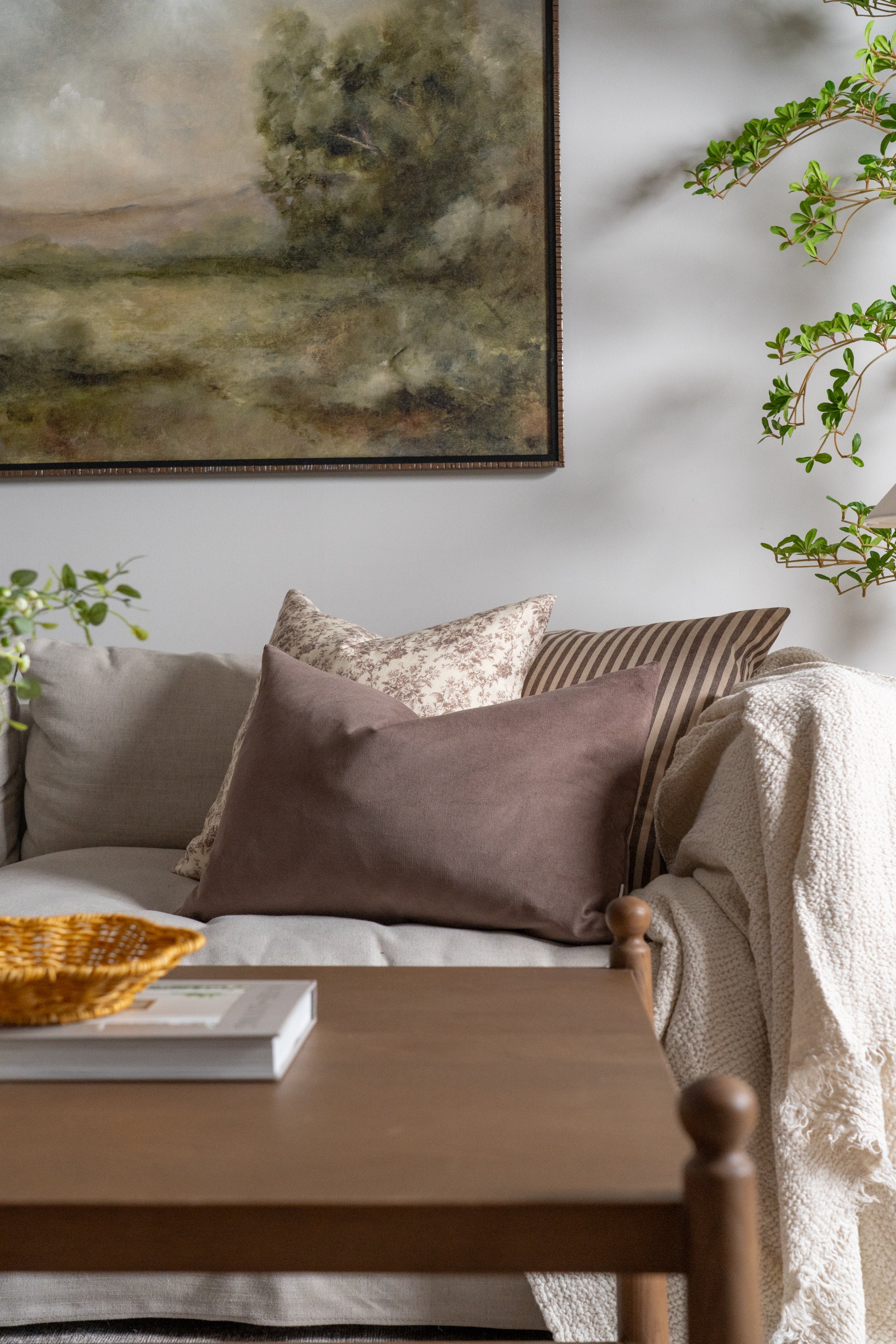 Hugo Pillow Cover 1 - PILLOWS - essentials - neutral Rug & Weave Pillows