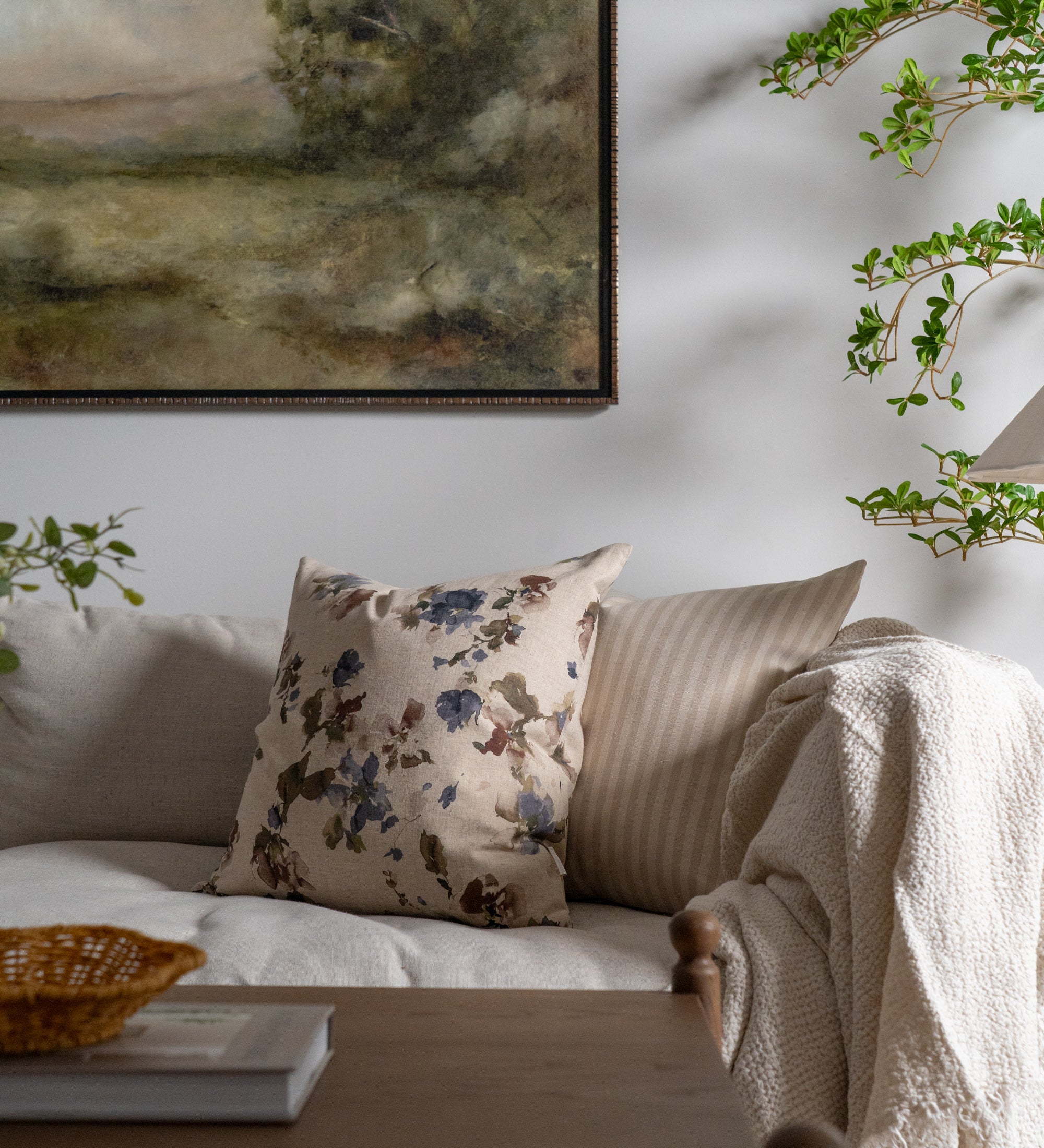 Robbie Pillow Cover 1 - PILLOWS - essentials - neutral Rug & Weave Pillows