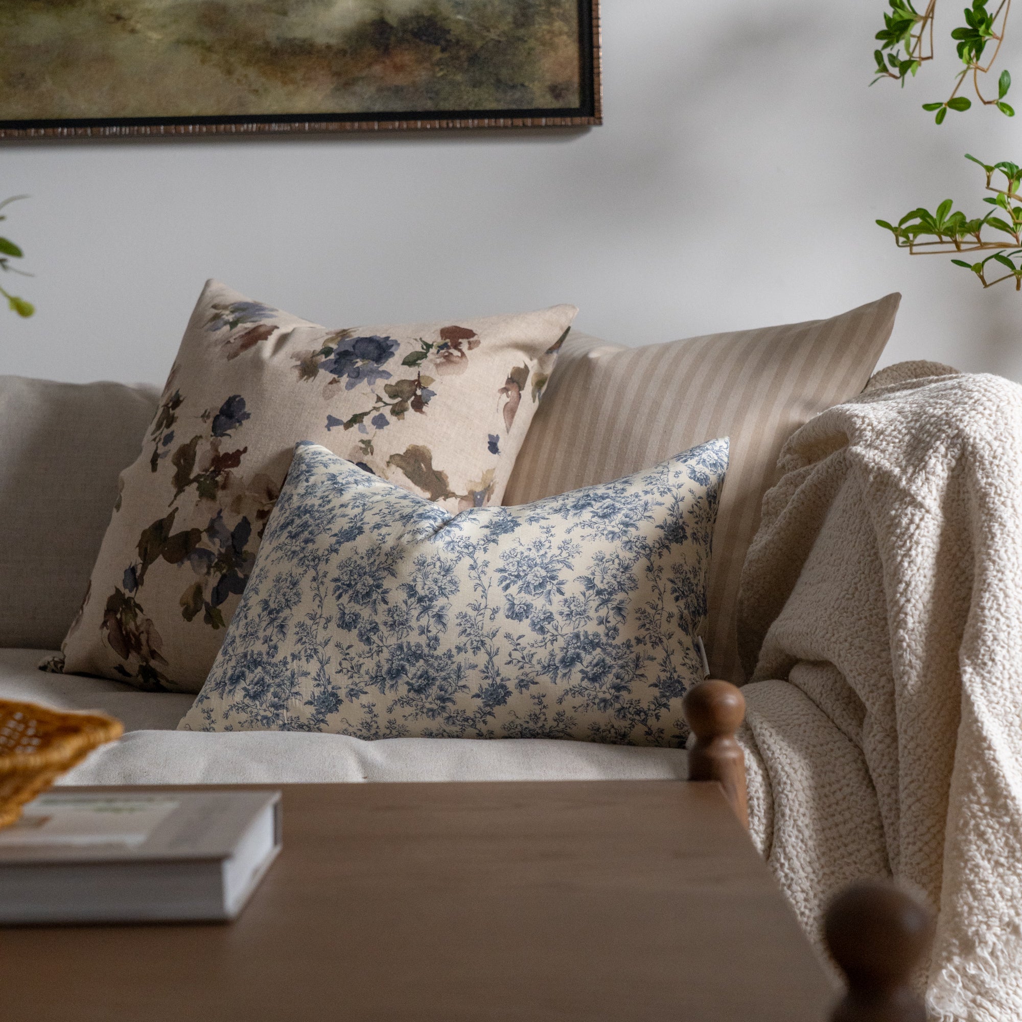 Misaki Pillow Cover 1 - PILLOWS - essentials - neutral Rug & Weave Pillows
