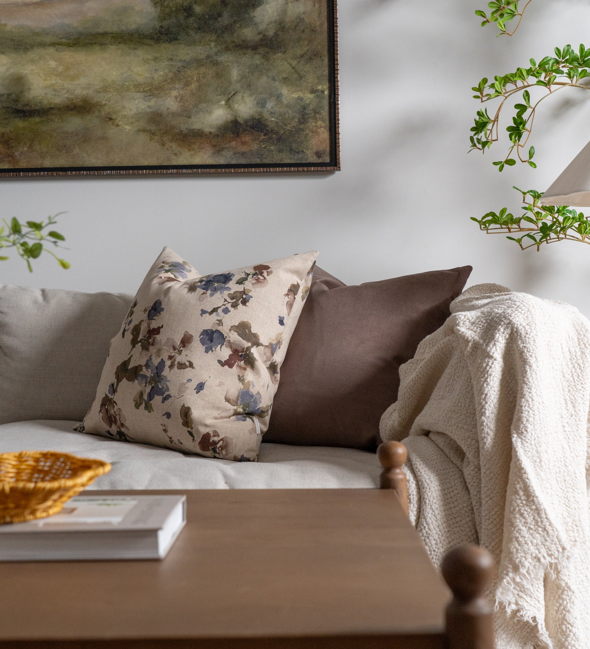 Misaki Pillow Cover 1 - PILLOWS - essentials - neutral Rug & Weave Pillows
