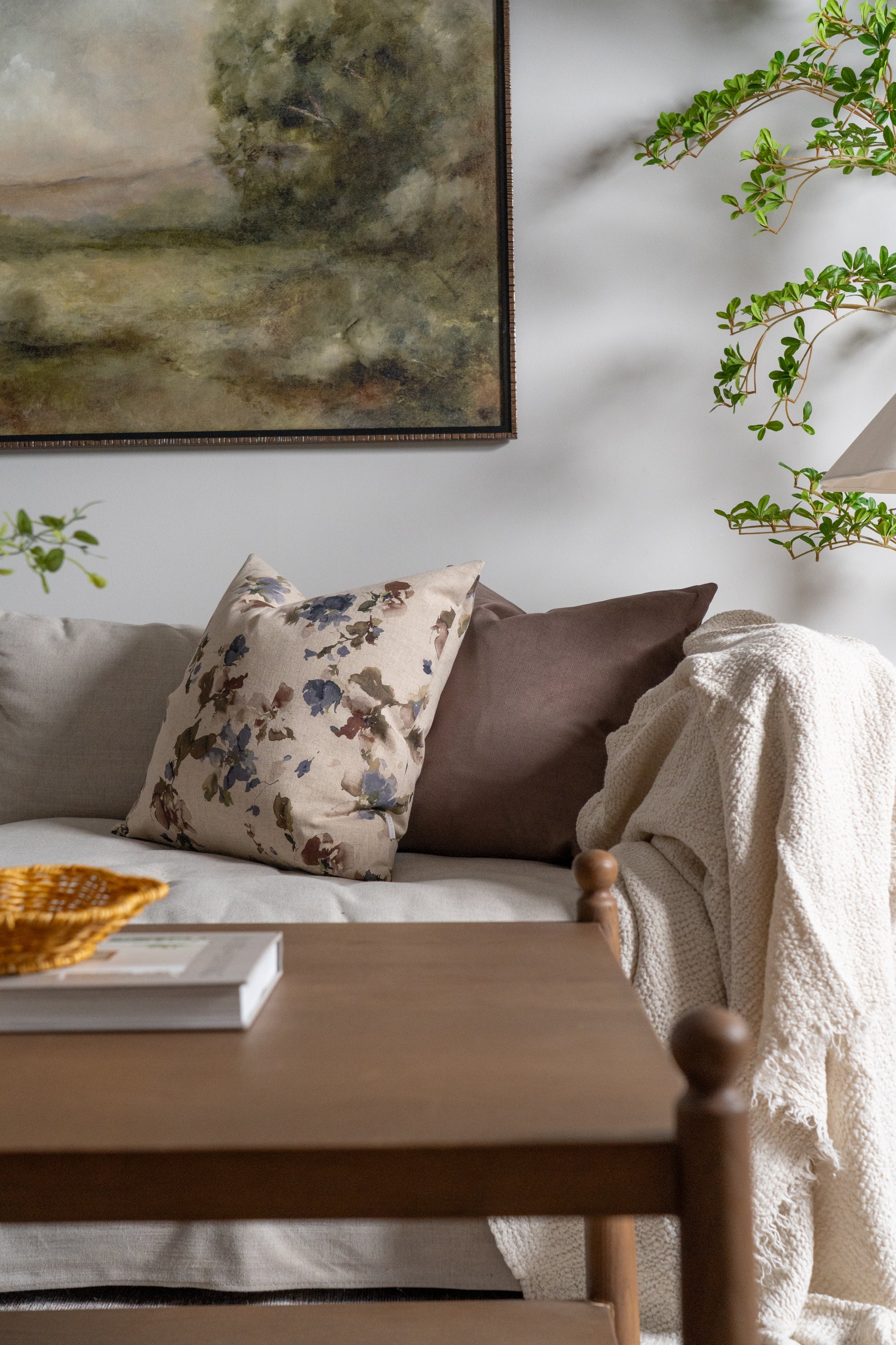 Misaki Pillow Cover 1 - PILLOWS - essentials - neutral Rug & Weave Pillows