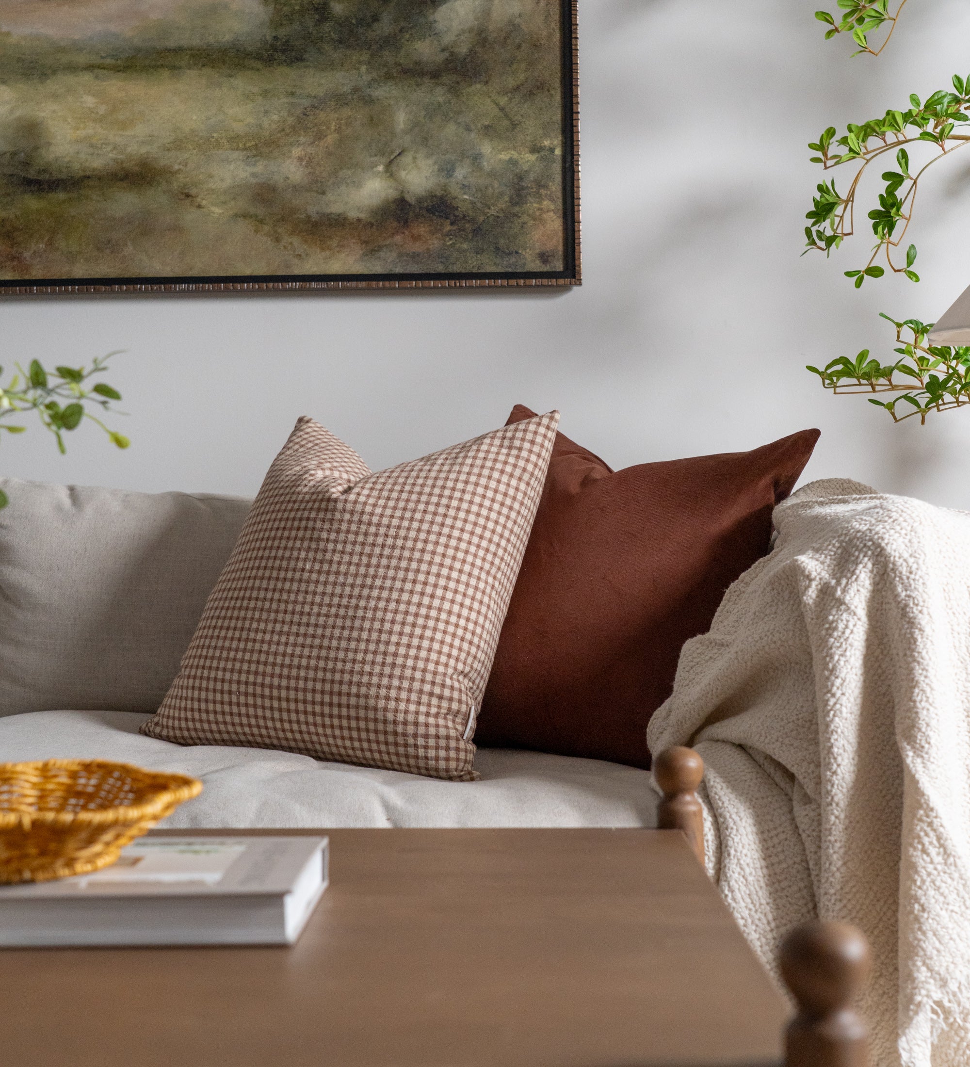 Nutmeg Pillow Cover 1 - PILLOWS - essentials - neutral Rug & Weave Pillows