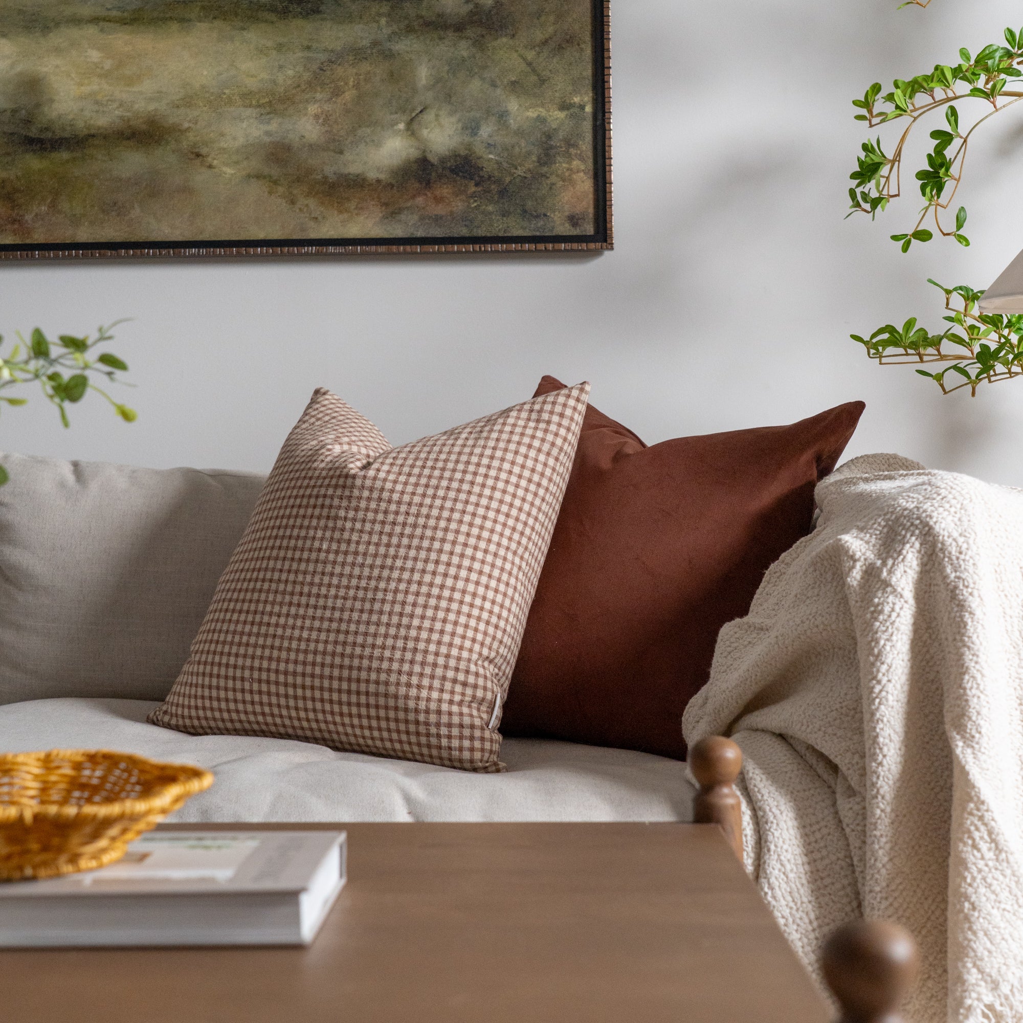 Colby Pillow Cover 1 - PILLOWS - essentials - neutral Rug & Weave Pillows
