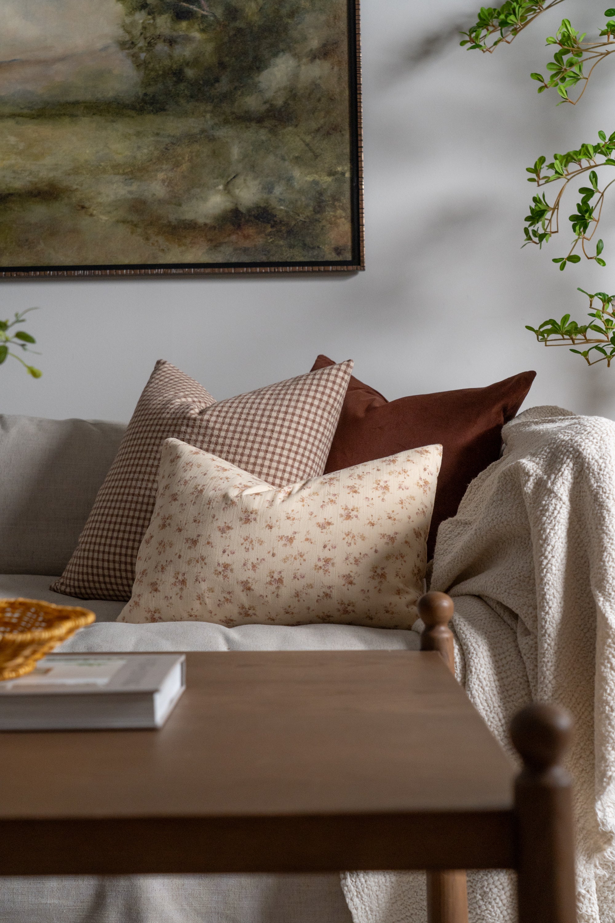 Colby Pillow Cover 1 - PILLOWS - essentials - neutral Rug & Weave Pillows