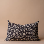 Mica Floral Pillow Cover 00-1 - PILLOWS - block print - neutral Rug & Weave Pillows 14" x 20"