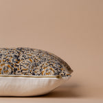 Aja Floral Pillow Cover 00-1 - PILLOWS - block print - neutral Rug & Weave Pillows