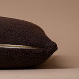 Espresso Sherpa Pillow Cover 2 - PILLOWS - essentials - warm RW STUDIO