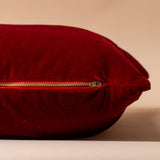 Red Velvet Pillow Cover