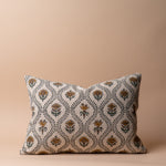 Noreen Block Print Pillow Cover - Double Sided 1-PILLOWS - block print - warm Rug & Weave Pillows