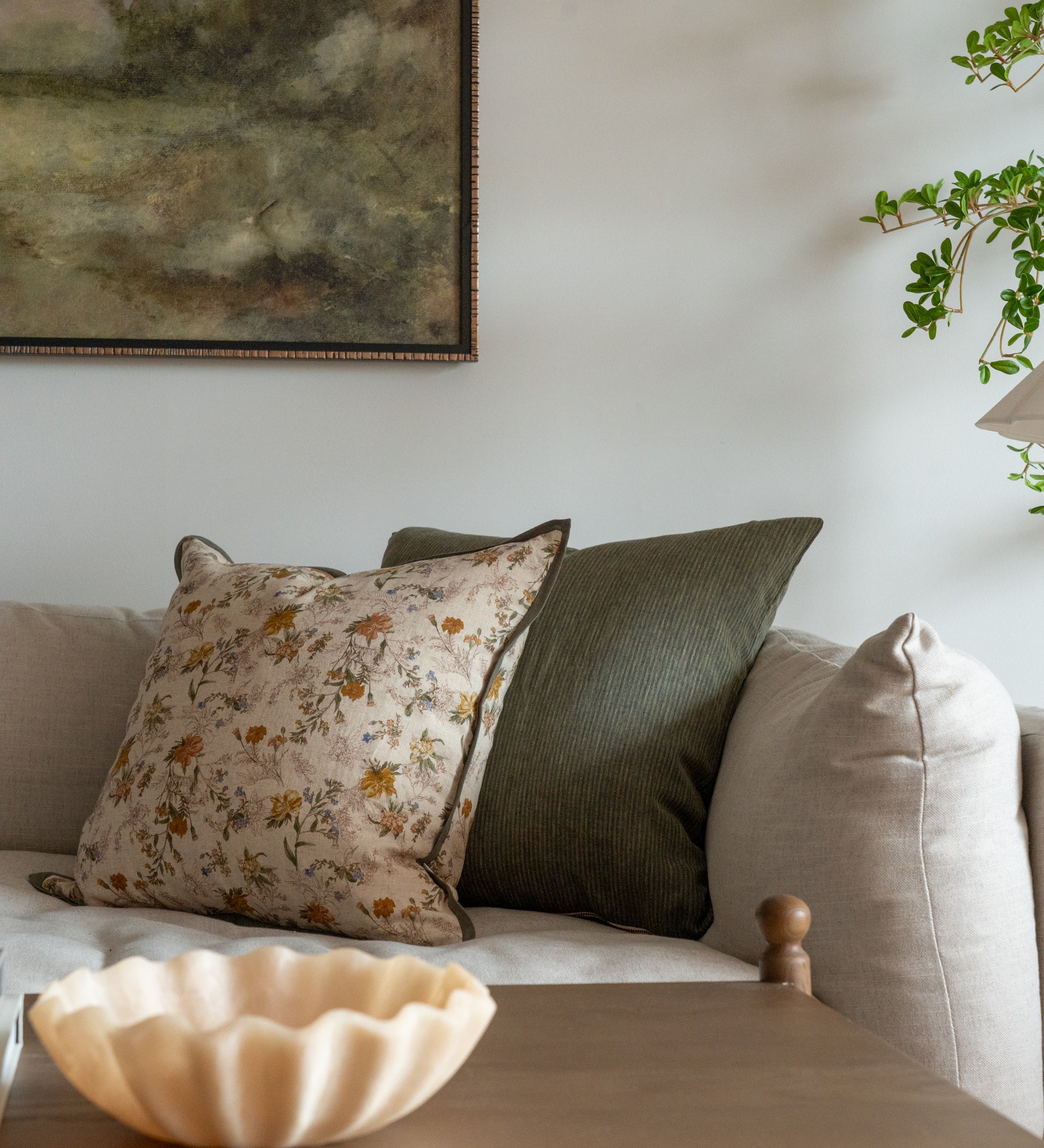 Sophie Pillow Cover 1 - PILLOWS - Linen - neutral Rug & Weave Pillows