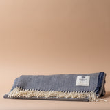 Supersoft Navy Wool Blanket