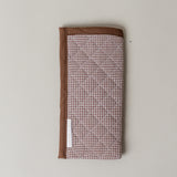 Quilted Gingham Glasses Sleeve