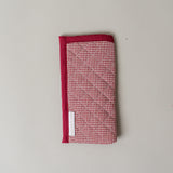 Quilted Gingham Glasses Sleeve